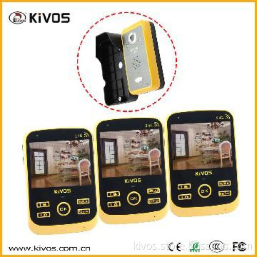 Intercom For Villa House Apartment Intercom System (3monitor+1camra)